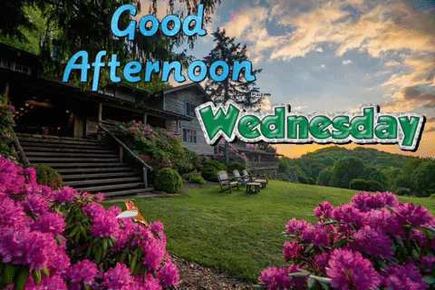 Good Afternoon Wednesday Sign