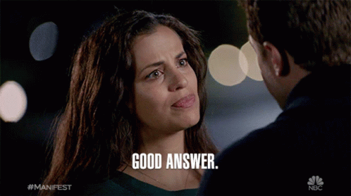 Good Answer Athena Karkanis GIF