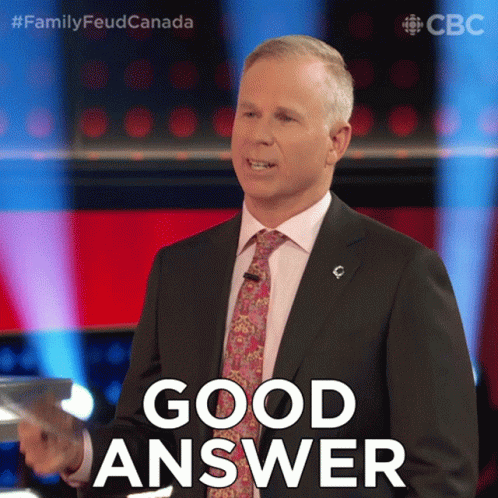 Good Answer Gerry Dee Family Feud Canada GIF