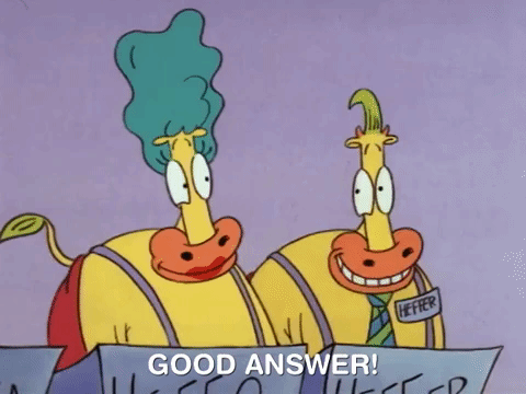 Good Answer Heffer Wolfe GIF