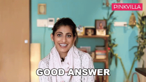 Good Answer Kubbra Sait GIF