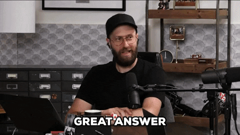 Good Answer Mayim Bialik GIF