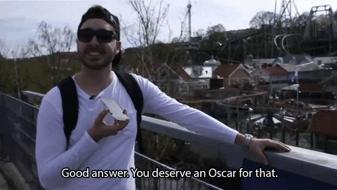 Good Answer You Deserve An Oscar For That GIF