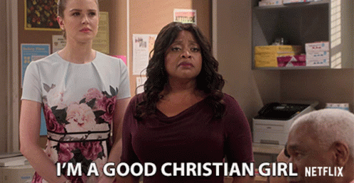 Good Christian Girl GIF