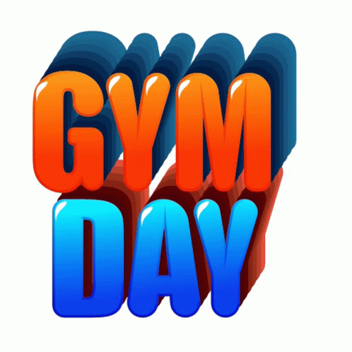 Good Day Is Gym Day For Morning Exercise GIF