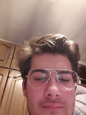 Good For You Thumbs Up Headshake Smile GIF