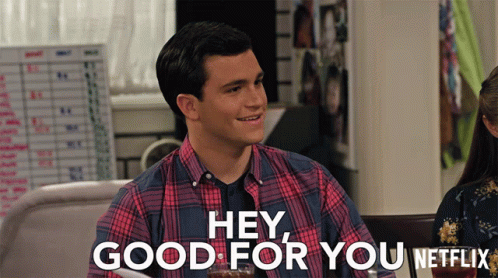 Hey Good For You Smile GIF
