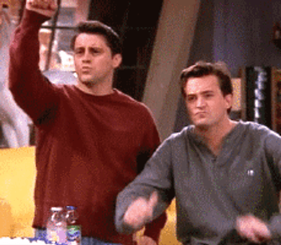 Good For You Friends Matthey Perry Joey Chandler GIF
