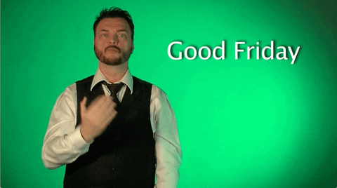 Good Friday Sign Language GIF
