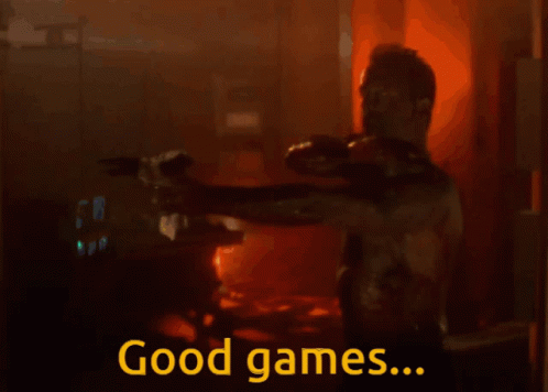 Good Games Die Hard GIF