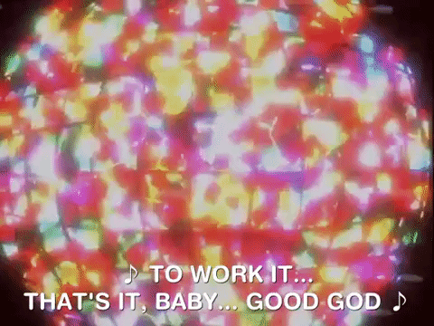 Good God Big Crystal Lights GIF