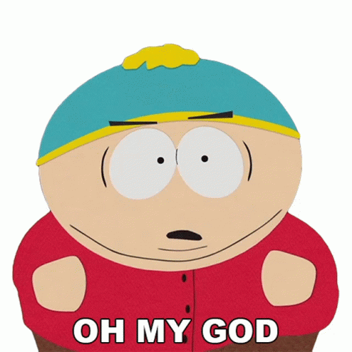 Good God Eric Cartman GIF