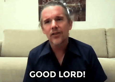 Good God Furious White Haired Man GIF