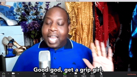 Good God Man Advise GIF