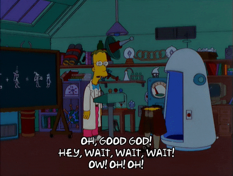 Good God Professor Frink GIF