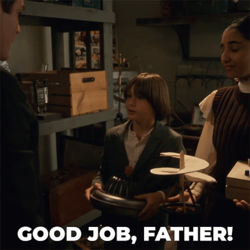 Good Job Father GIF