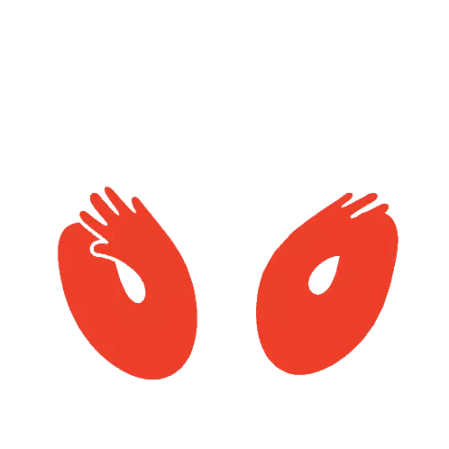 Good Job Logo With High Five