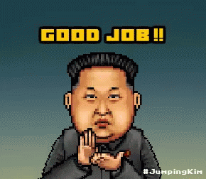 Good Job Meme Animated Kim Jong Un Clapping GIF