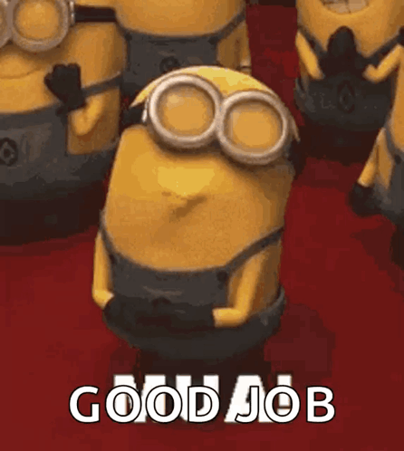 Good Job Meme Minions Kissy Face GIF