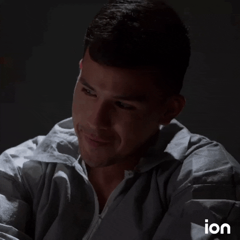 Good Looking Guy Slowly Looks Up GIF