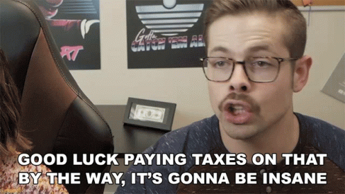 Good Luck Paying Taxes GIF