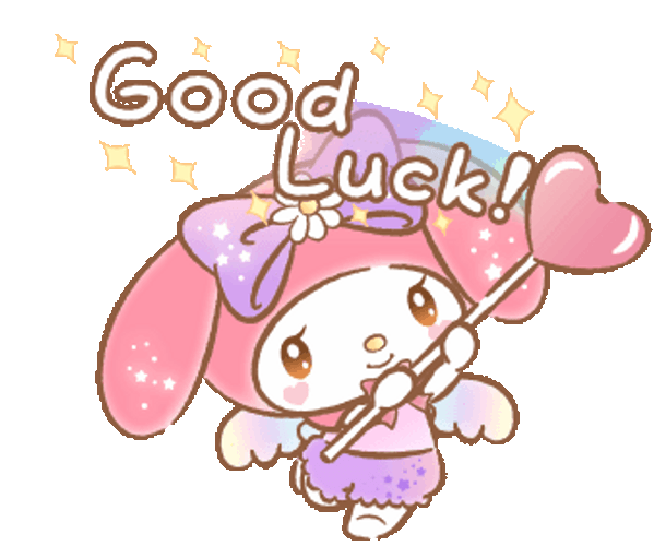 Good Luck Wand My Melody GIF