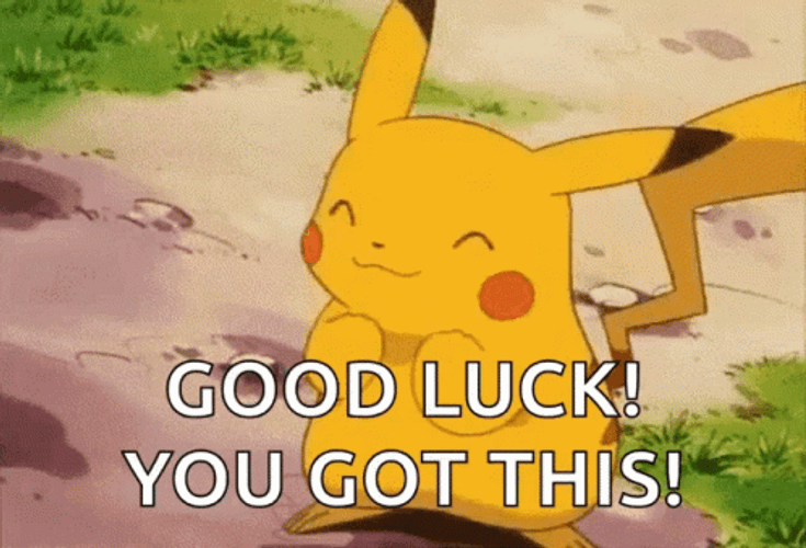 Good Luck You Got This GIF