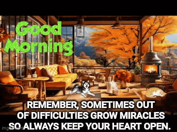 Good Monday Autumn GIF