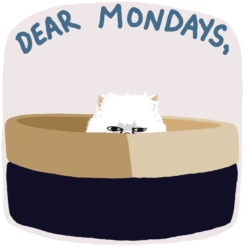 Good Monday Grumpy Kitty GIF