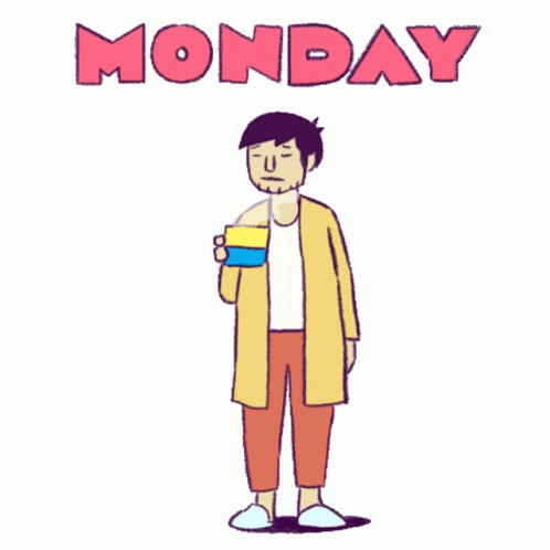 Good Monday Morning Gargling Water GIF