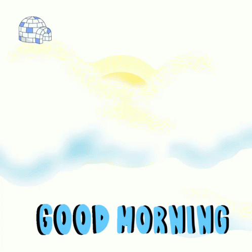 Good Monday Morning Sun Hiding On Clouds GIF