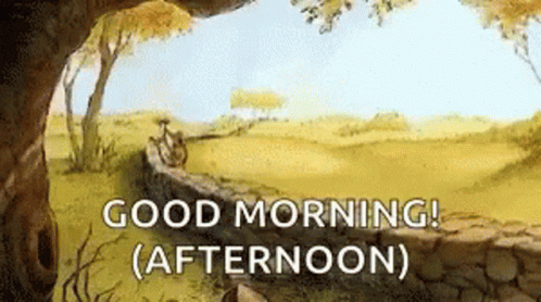 Good Morning Afternoon Tiger GIF