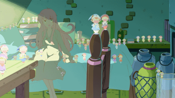 Good Morning Anime Happy Cute Hopping GIF