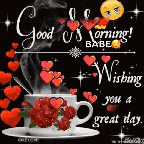 Good Morning Babe Wishing Great Day