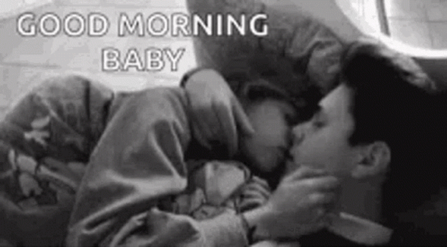Good Morning Baby Kissing Forehead GIF