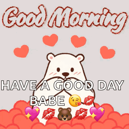 Good Morning Bear Greeting Card