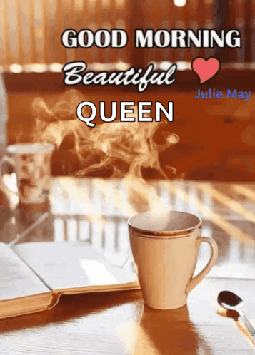 Good Morning Beautiful Queen Poster