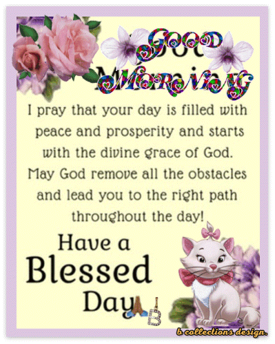 Good Morning Blessed Day Gif GIF