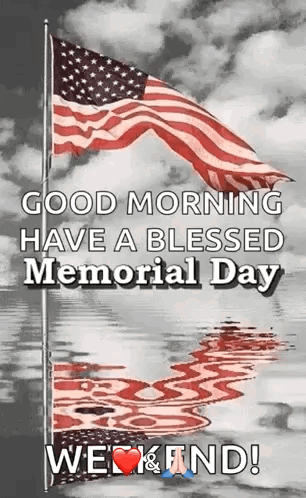Good Morning Blessed Memorial Day GIF