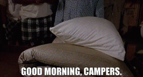 Good Morning Campers Pillows