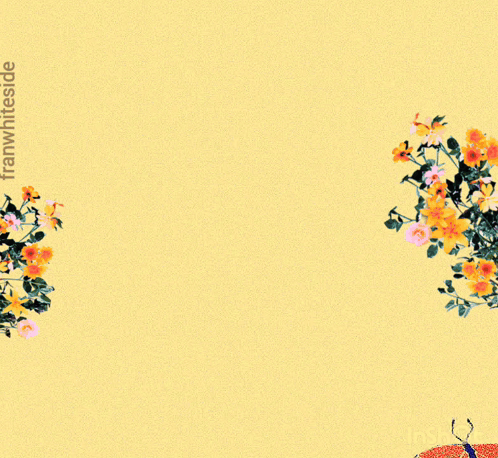 Good Morning Card With Butterflies And Flowers GIF