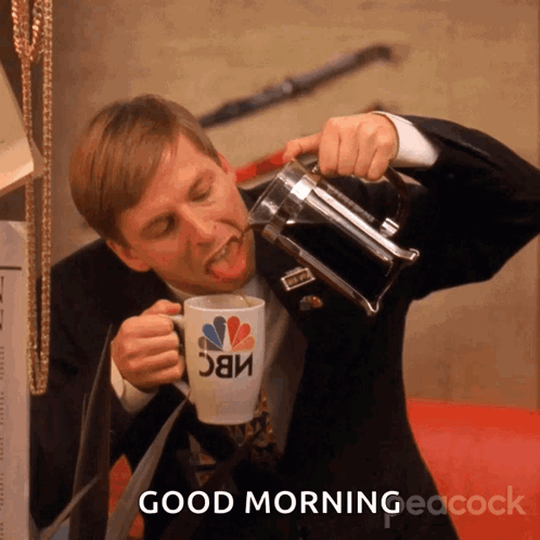 Good Morning Coffee Caffeine GIF