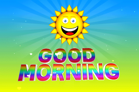 Good Morning Darling Cheerful Sun GIF