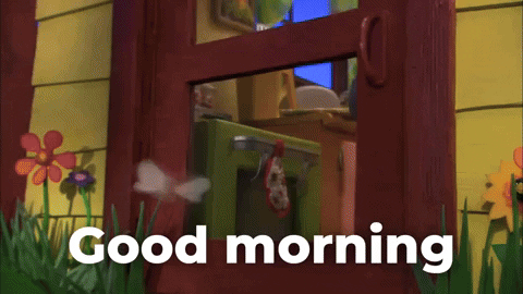 Good Morning Darling Lively Puppets GIF