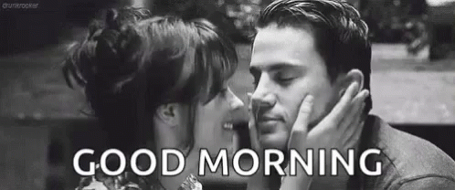 Good Morning Darling Romantic Hot Kiss GIF