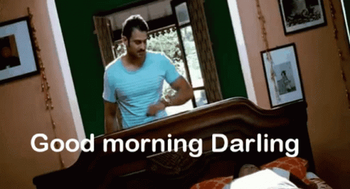 Good Morning Darling Wake Up Happy GIF