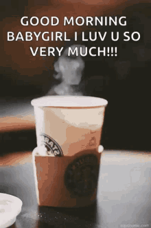 Good Morning Daughter Get Coffee GIF
