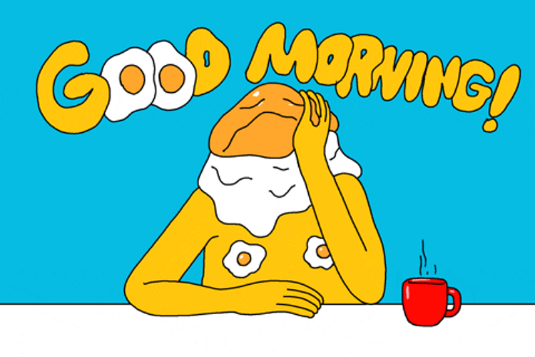Good Morning Egg Man GIF