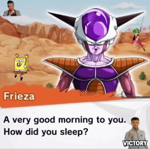 Good Morning From Frieza GIF