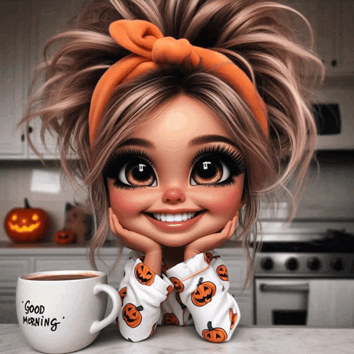 Good Morning Girl Meme GIF